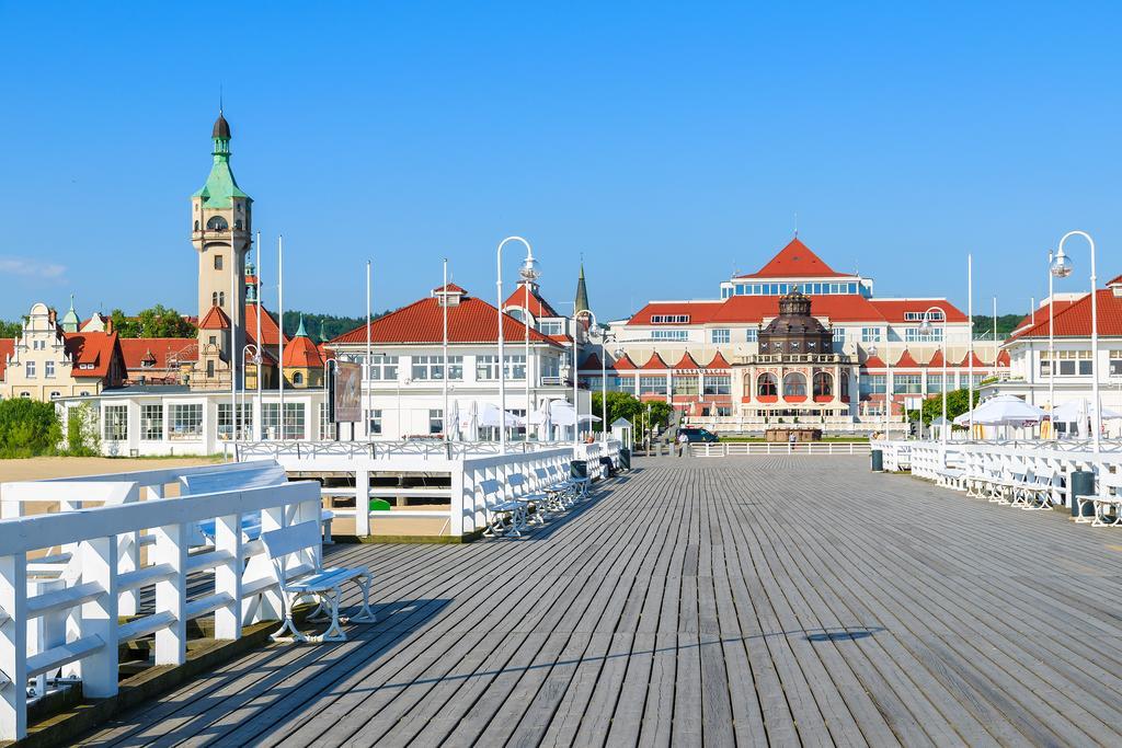 White Harmony Apartament - 2 Tarasy, Bezplatny Parking Sopot Bagian luar foto